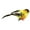 Yellow Goldfinches (6-Pack), variant on Cornucopia Brands Red Cardinals Ornaments (6-Pack), 3-Inch Tall Artificial Birds; Great for Christmas Decorations, Winter Theme, Wreaths Etc, Clip-On Style