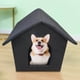 thumbnail image 4 of Fiudx Caseta para Gatos de Exterior, Impermeable y Resistente a La Intemperie, Resistente Al Viento y con Cremallera, Cojín Suave para Mayor Comodidad, Varios Tamaños, Ideal para Gatos y Perros Salva, 4 of 7