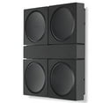 thumbnail image 2 of FLEXSON Support Mural pour 4 Amplis SONOS (Noir), 2 of 2