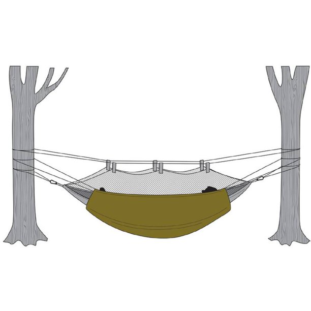 Snugpak Hammock Under Blanket with Travelsoft Filling, Olive Walmart