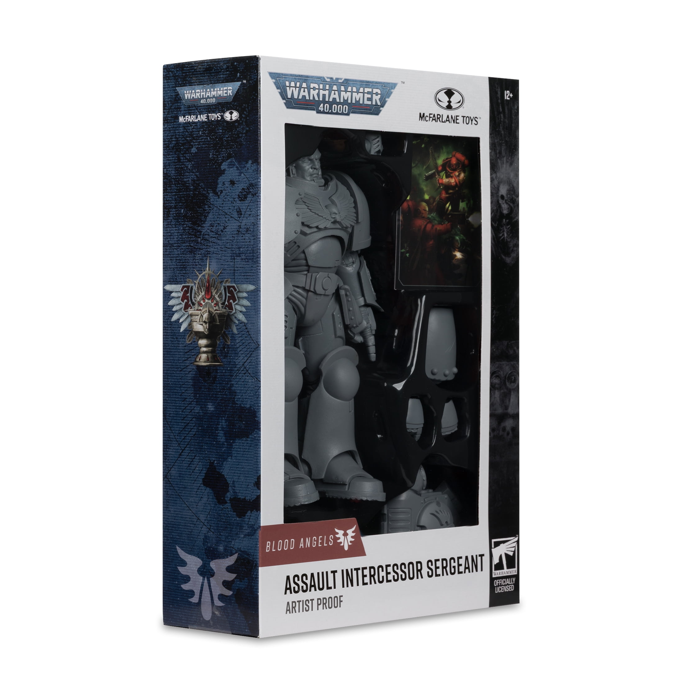Assault Intercessor Sergeant: Blood Angel (Warhammer 40,000) Artist Proof 7" Figure - McFarlane Toys