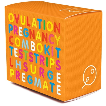 Pregnancy Essentials Kit PREGMATE 100 Ovulation and 50 Pregnancy Test Strips Predictor Kit (100 LH + 50 HCG) ()