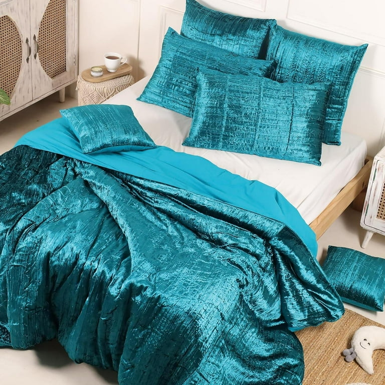 Crushed velvet pillow sham hotsell