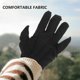thumbnail image 3 of WEUVEB 5Pares Guantes De Nylon Negros Con Protección Y Transpirabilidad Para Trabajo En Joyería Y Monedas, 3 of 8