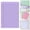 Purple, variant on Lggsban Loose Leaf Paper 200 Sheets Colored Filler Paper College Ruled Paper 3-Hole Punched Paper for 3-Ring Binders Notebook Lined 8" x 11",Paper,Pink,1PC