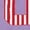 Purple, variant on Women American Flag V-Neck T-Shirt USA Patriotic Minimalist Short Sleeve Tee S-5XL