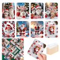thumbnail image 4 of Ganfancp 8Pc Originalidad Tarjetero Monedero de Madera Serie Cute Christmas Monedero Colgante Decoración Hogar Liquidación Pinza Navideña*8, 4 of 7