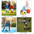 thumbnail image 2 of Set de balones deportivos Hymaz para niños con bomba de aire, fútbol y baloncesto, 2 of 5