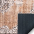 thumbnail image 6 of Well Woven Machine Washable Nile Tarifa Vintage Bohemian Medallion Floral Border Rust 5' x 7' Area Rug, 6 of 8