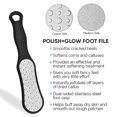 thumbnail image 3 of Double Sided Stainless Steel Foot File Coarse and Fine Grit,Cracked Heel Repair, 3 of 5