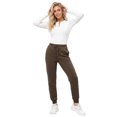 thumbnail image 5 of Women's Fleece Lined Jogger Sweatpants with Pockets Winter Thermal Athletic Lounge Pants for Women, 5 of 7