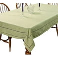 thumbnail image 2 of Hem Stitch Border Vintage Design Tablecloth Mint 60" by 84" Oblong / Rectangle, 2 of 2