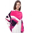 thumbnail image 4 of Pink Monkey Gorilla Light and Breathable Chiffon Yarn Silk Scarf - Translucent 180*73 Size for Women, 4 of 6
