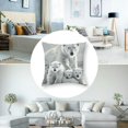 thumbnail image 5 of Polar Bear Throw Pillow Covers,Polar Bear Printed Cushion Covers for Kids Boys Girls Adult,Polar Bear Family Pillow Covers,Cute Animal Decorative Pillow Covers White, 5 of 7