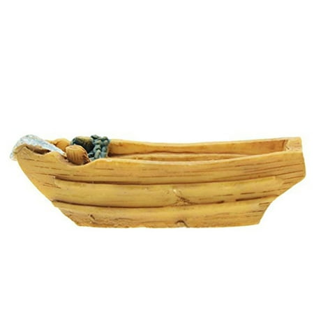 Fairy Garden Ornaments Garden Ornaments Miniature Boat Ocean Beach Resin Craft Micro Landscape Fairy Dollhouse Decorations ()
