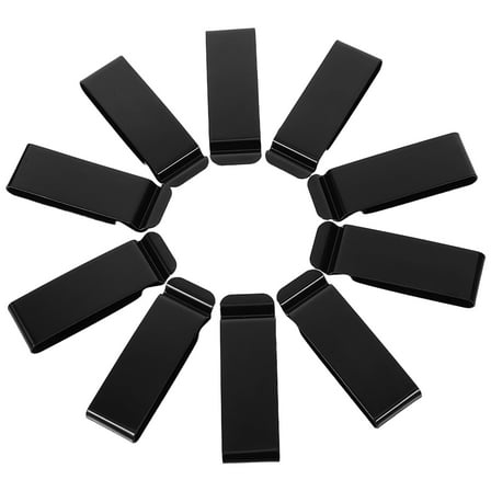 WHAMVOX 10pcs Phone Belt Clip Handmade Metal Clip For Phones And Belts Outdoor Waist Clip Phone Holder Ideal For Hiking And Camping