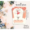 thumbnail image 5 of Darling Souvenir White Birthday Invitation Card Printable Elegant Fill or Write In Blank Party Invites 28 Pcs 5 x 7 Inches, 5 of 5