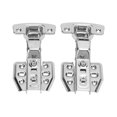 thumbnail image 4 of Cabinet Hinges, Opening Mute 105-110° Muffler Close Hinges  For Kitchen Bathroom Middle Bend,Big Bend, 4 of 8