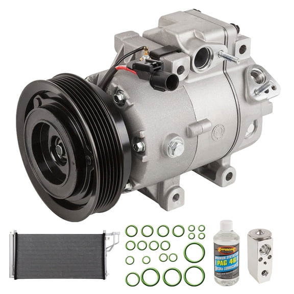 For Hyundai Sonata 2009 2010 A/C Kit w/ AC Compressor Condenser & Drier - BuyAutoParts