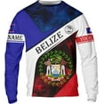 thumbnail image 6 of Personalized Belize Shirt for Men and Women, Coat of Arms of Belize Flag Flag Shirt, Belizean Country Flag Gift (T-shirt, XL), 6 of 8