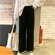 thumbnail image 5 of Sonducket Pantalones Mujer Pantalón Largo Pierna Ancha Pantalón Casual Mujer Cintura Alta Prendas para la parte inferior del cuerpo Negro S, 5 of 7