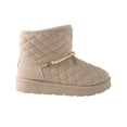 thumbnail image 2 of bebe Girl's Quilted Cozy Boots with Memory Foam Insoles, 2 of 7