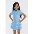 thumbnail image 4 of Bluey Loop Terry Cloth Hooded Zip Up Swim Cover Up Toddler to Big Kid, 4 of 5