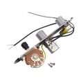 thumbnail image 2 of Placa de control de guitarra eléctrica Cableado, perillas de control de tono de volumen Interruptor de 3 vías con circuito de la placa de control de, 2 of 10