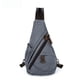 thumbnail image 4 of Mochila de lona para hombre, multifuncional, con capacidad para un solo hombro o dos hombros, bolso bandolera grande, 4 of 5