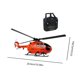 thumbnail image 4 of Avión Rc Drone Quadcopter Avión de 6 ejes Alarma de bajo voltaje El mejor regalo (naranja 1 batería), 4 of 8