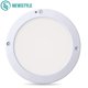thumbnail image 1 of Panel de luz LED redondo, luces de techo con Sensor de movimiento, Detector infrarrojo del cuerpo humano, montaje empotrado, 15W/18W, 1 of 3