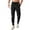 Black, variant on Mens Sweatpants Athletic Track Pants Joggers Running Workout Versatile Performance Stretch Woven Drawstring Tapered Leg Wear Pants