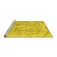 thumbnail image 2 of Ahgly Company Machine Washable Indoor Round Persian Yellow Traditional Area Rugs, 7' Round, 2 of 4