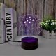 thumbnail image 2 of 3D Lamp Illusion Led Kirby Night Light 7 Colors Unique Kids Kirby Game 3D Night Light for Nursery Decor USB/Battery Operated 3D Light Kirby Lamp with, 2 of 5