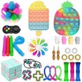 thumbnail image 1 of Sensory Fidget S Set, Push Bubble Pop Fidget Set, Stress Relief Fidget Pack For Kids Adults(#Fidget -13), 1 of 8