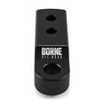 thumbnail image 3 of Borne Off-Road 2" Hitch Receiver Shackle Mount Black, 3 of 5