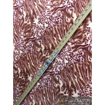 Fleece Printed Fabric * MIXED ANIMAL PRINT * / 58" Wide / Sold by the yard S-530
