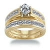 1ct 14kt Tt Ks Sparkle Bridal Set