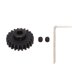 thumbnail image 1 of 22T motor gear RC cars steel pinion gear ARA310969BL RC gear replacement parts 5mm inner aperture black, 1 of 5