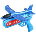 thumbnail image 3 of Avión Lanzador Catapulta (pistola + Avión) Azul, 3 of 5