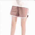 thumbnail image 4 of KPOPLK Girl's Athletic Shorts with Liner Zipper Pockets Elastic Waist Running Shorts Sports Active Dolphin Shorts for Teen Kids Size 18-24 Months,Pink, 4 of 5