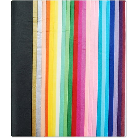 Dmd Tissue Value Packs 20 Inch by 26 Inch 100/Package, Assorted