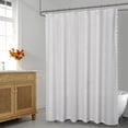 thumbnail image 3 of Danolaps Tassel Shower Curtain for Bathroom,Bath Curtains,Water Resistant Bathroom Showers Curtain Boho Chic Tassles For Neutral Country Bathroom Decor, 3 of 9