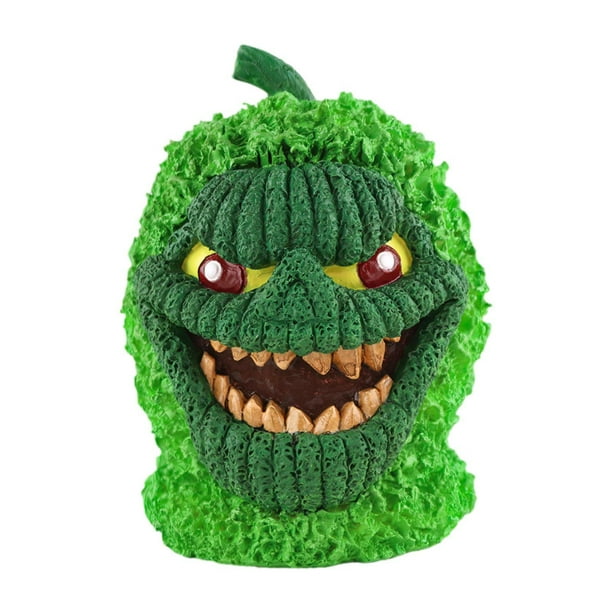 Estatua de Halloween, figura de escritorio, creativa, moderna, resistente, coleccionable, adorno decorativo para mesa, sala de estar Verde