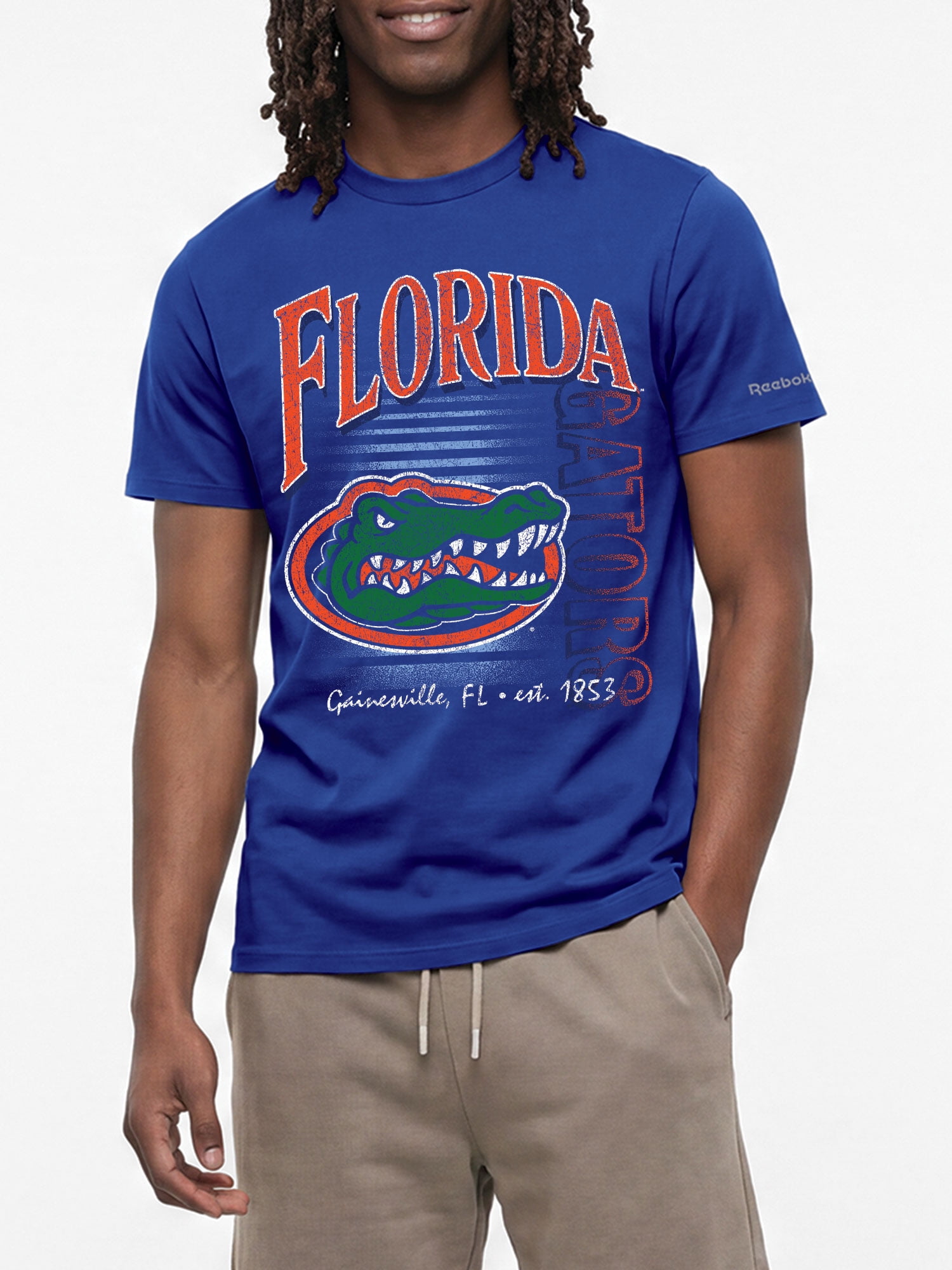 Florida Gators Reebok Mens Crew Neck Short Sleeve T-Shirt