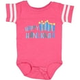 thumbnail image 3 of Inktastic Happy Hanukkah with candles Boys or Girls Baby Bodysuit, 3 of 5