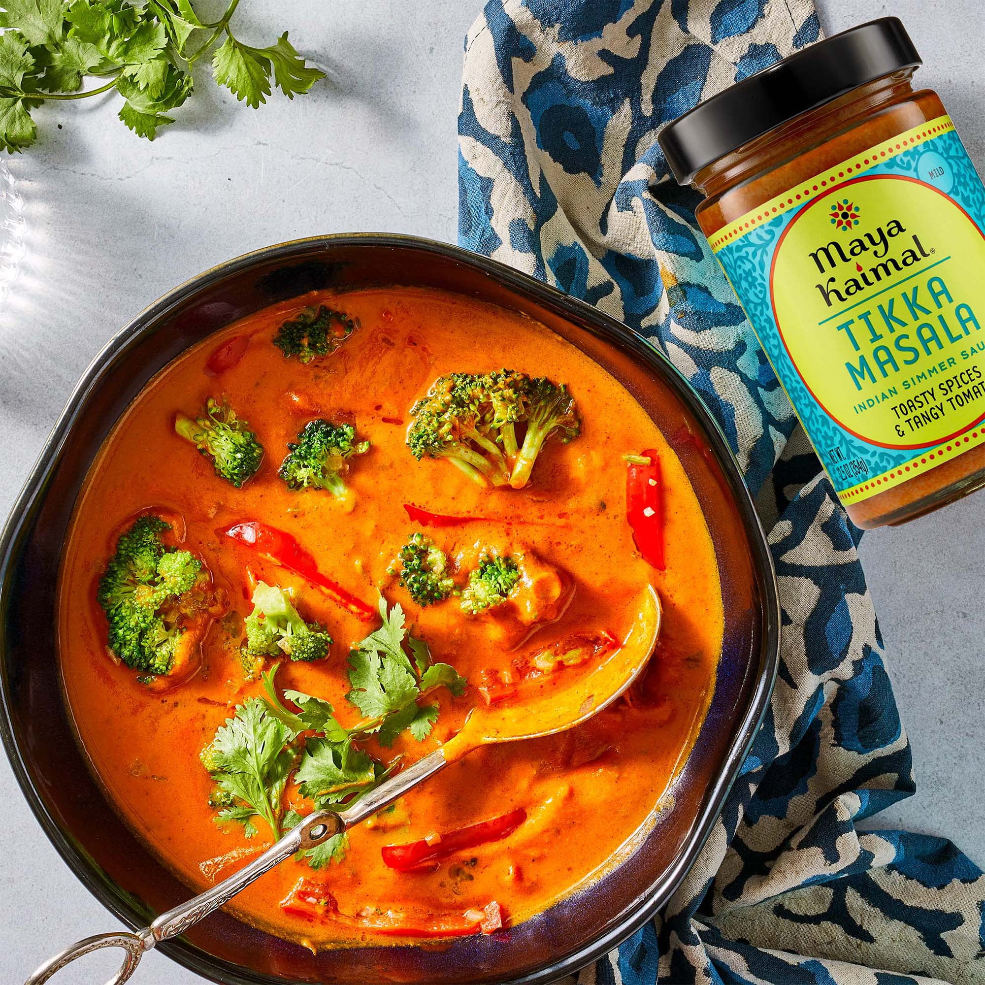 (2 pack) Maya Kaimal Tikka Masala Simmer Sauce, 12.5 oz
