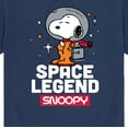 thumbnail image 3 of Peanuts - Snoopy Space Beagle Astronaunt Short Sleeve Graphic T-Shirts, 3 of 6
