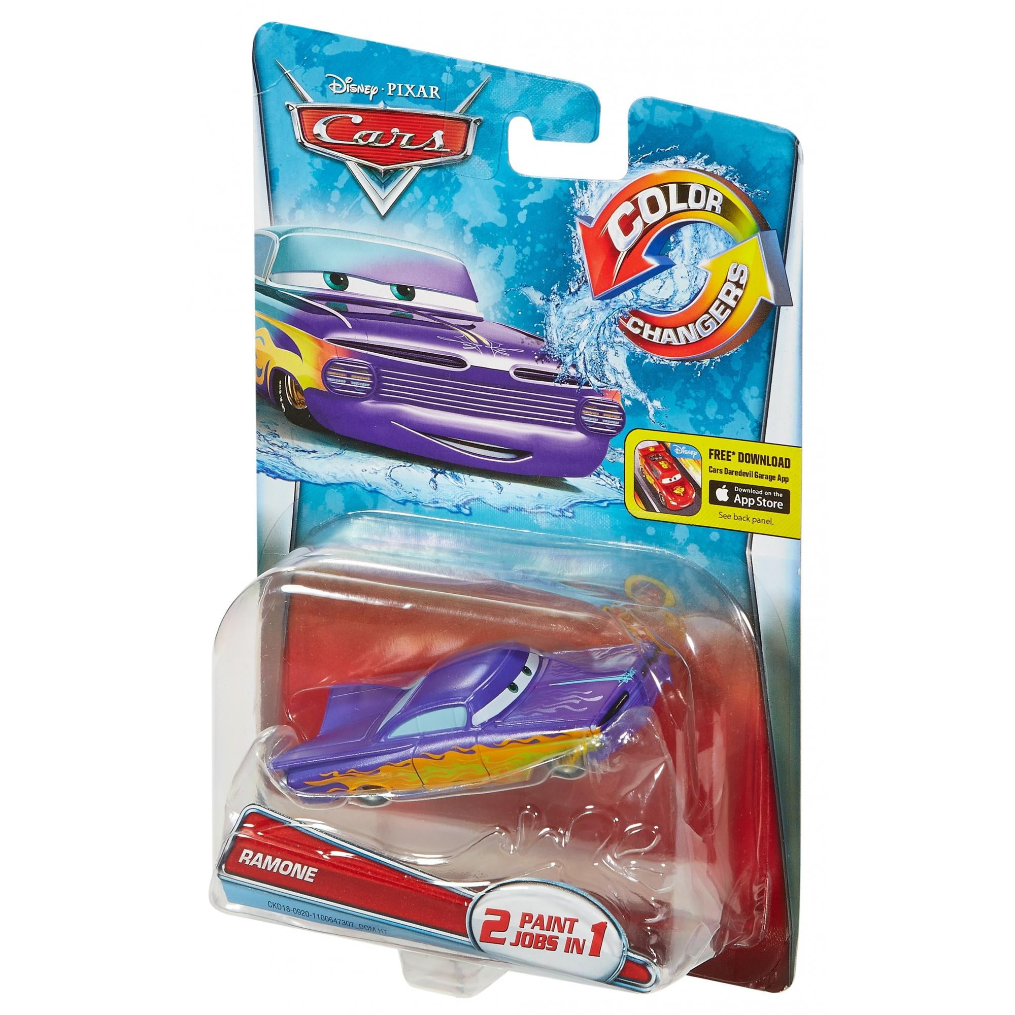 Disney cars ramone's color change playset sale