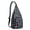 Black-28, variant on 4-Pockets Cross Body Bags for Woman Men,Cute Sea Life Sling Bag Chest Bag with Adjustable Strap Women's Crossbody Bags for Outdoors Hiking Traveling
